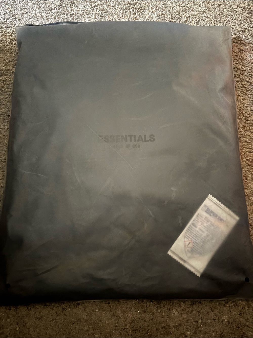 Essentials Black Matte Protective Packaging Pouch
